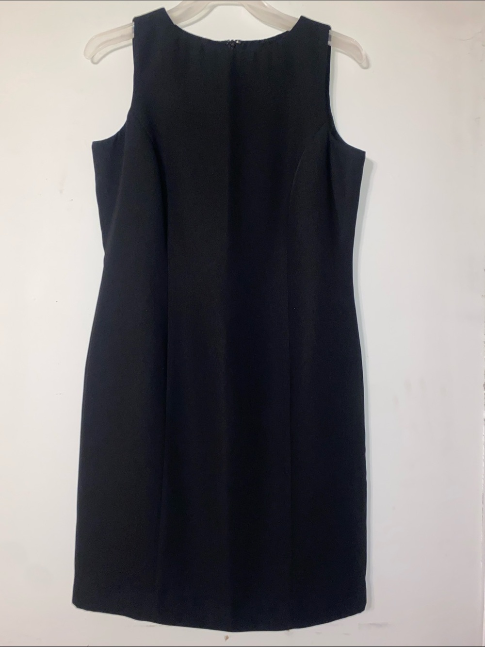 Style & Co. Black Sleeveless Midi Shift Dress